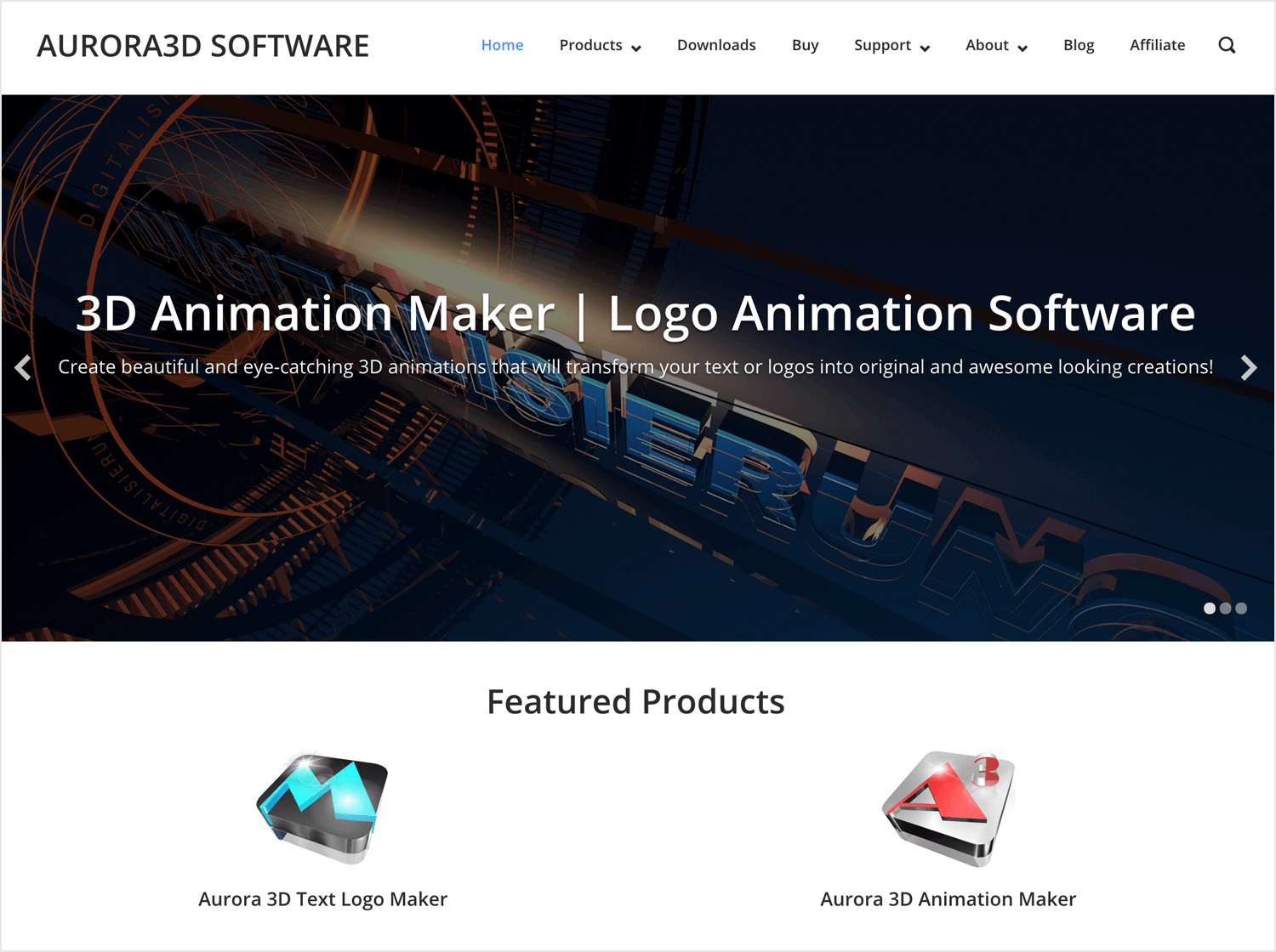 Animation apps for desktop - Aurora 3D Animation Maker