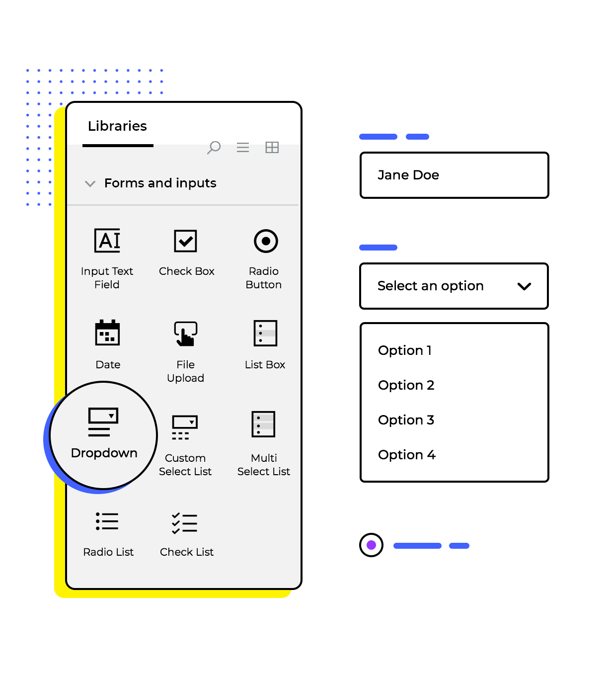 mockup tool for interactive forms