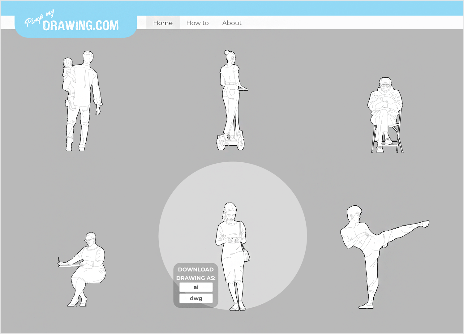 Free vector images - Pimpmydrawing.com homepage