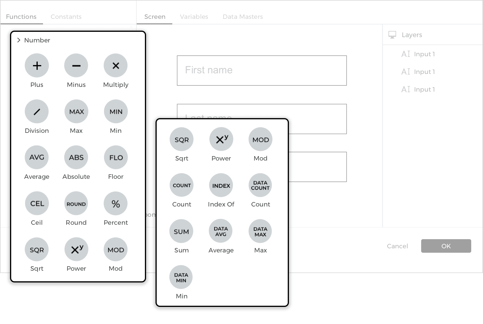 number functions