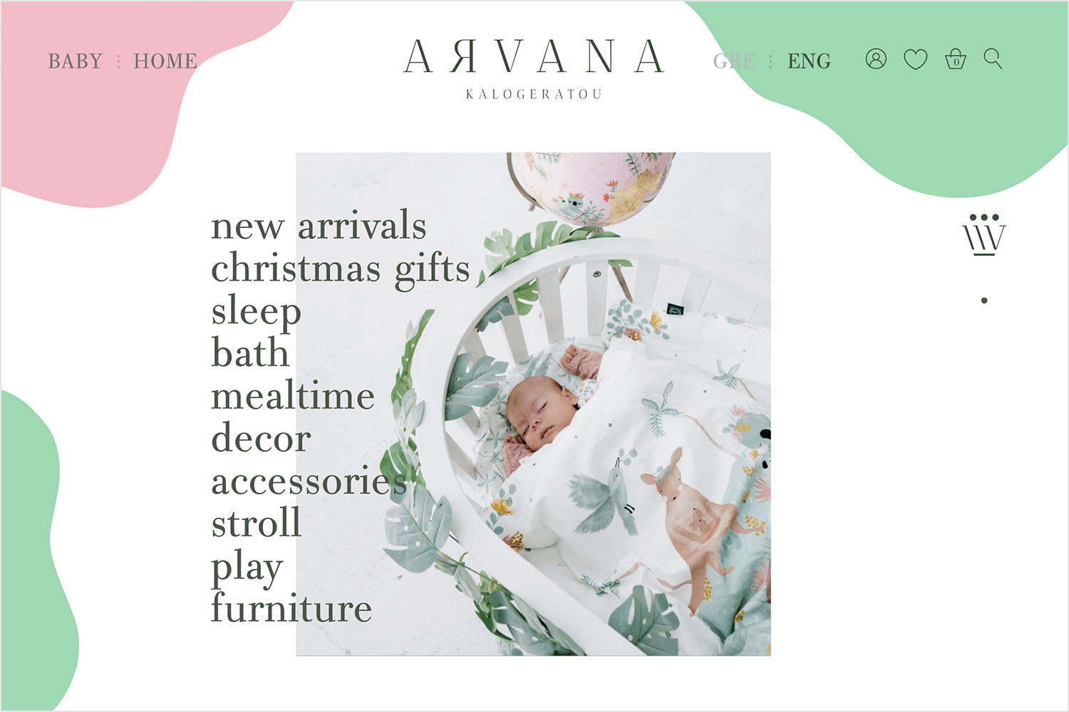 Website backgrounds - Arvana